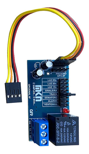 Modulo Acoplador 8 Funções Mkn Trava Sinaleiro Garen 8f