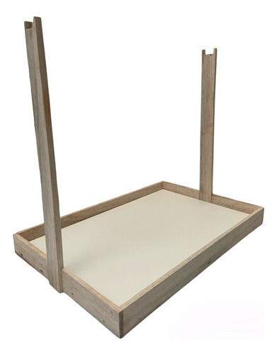 Suporte Grande Para Favo De Mel Na Madeira 50x15 Premium Top