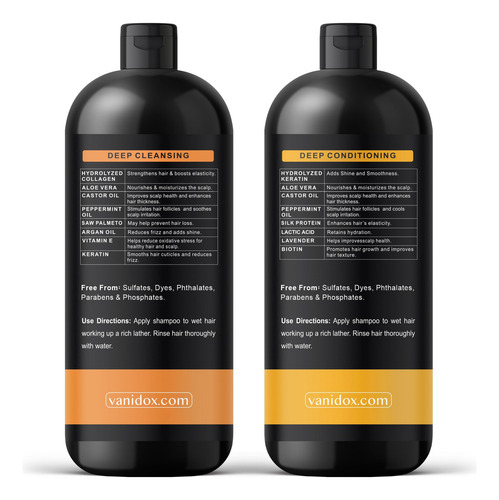 Conjunto De Shampoo E Condicionador Vanidox Tea Tree Com Bio