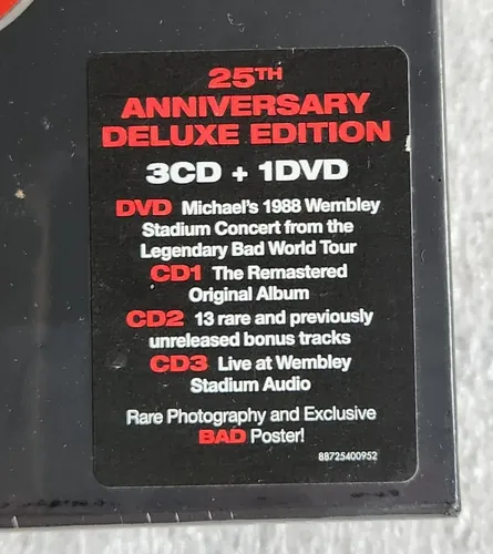Michael Jackson - Bad 25th Anniversary Dlx [ 3cd + Dvd ] Box