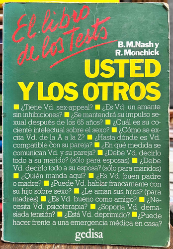 El Libro De Los Tets Usted Y Los Otros - B. M. Nash