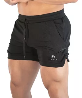 Short Deportivo Ejercicio Gym Slim Fit Elástico