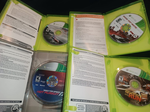4 Juegos De Need For Speed Para Xbox 360 (Usado)