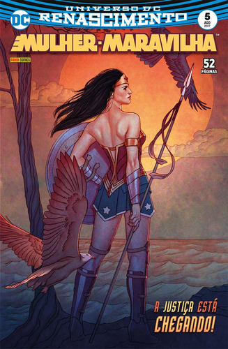 Hq Mulher Maravilha Renascimento Dc Comics Edição 05 Editora Panini