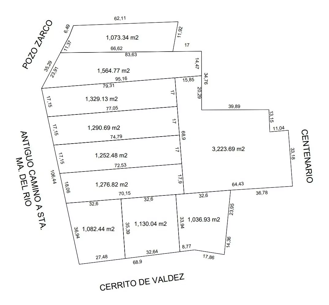 10 terrenos excelente ubicacion villa de pozos san luis potosi 6,000.00 x m2 cerca de carretera 57, hoteles, restaurantes, fracionamientos, escuelas, universidades, zona industrial, hospitales mercado