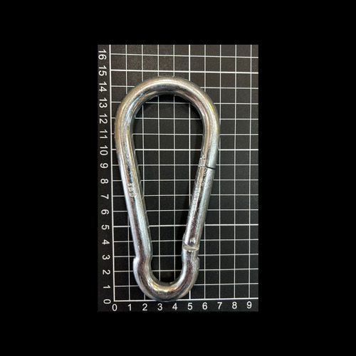 1 Pz Bandola Mosquetón Acero Uso Rudo 14cm X 7cm 1pz Bandola Mosquetón Sin Seguro 206212