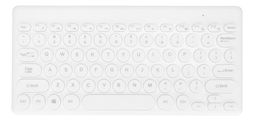 Teclado Inalámbrico De 2,4 G, 78 Teclas, Diseño Ergonómico,