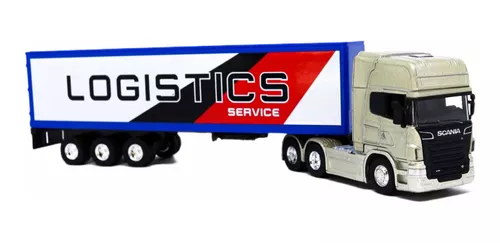 1) Miniatura Caminhão Coca-cola Carreta Scania V8 R730, Frete grátis em  2023