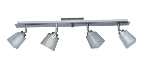 Aplique Techo Pared 4 Luces Tulipa Vidrio + Led G9 Moderno P