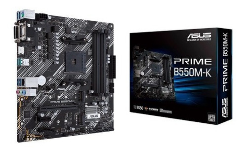 Motherboard Asus Prime B550m-k Amd Ddr4 Ryzen B550 Mexx 3