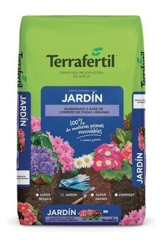 Jardín 10lt Terrafertil - Metanoia Tienda De Cultivo