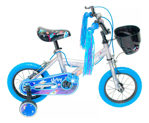 Bicicleta Infantil Rodado 14 Con Rueditas Baby Shopping