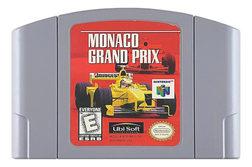 Monaco Grand Prix Original Nintendo 64 N64