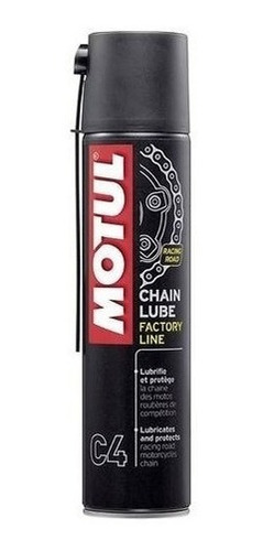 Óleo Lubrificante Graxa Corrente C4 Motul 400ml Moto Trilha