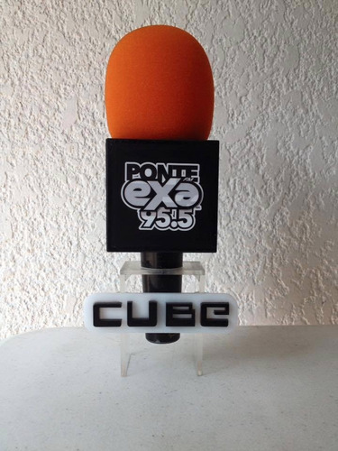 Imagen 3 de 6 de Cubos Para Microfono Con Impresion