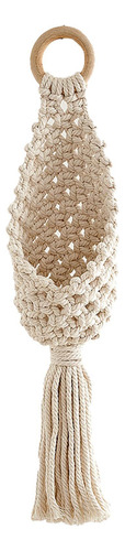 Cesta De Almacenamiento De Pared Boho Decoración Del Hogar D