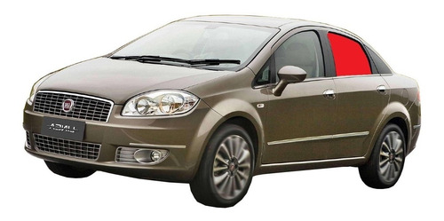 Vidrio Puerta Fiat Linea 2009 En Adelante Trasera Izquierda