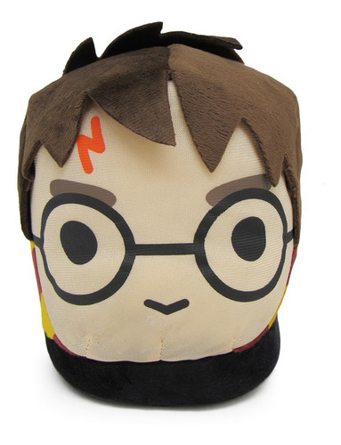 Imagem 4 de 8 de Pantufa 3d Rosto Harry Potter Solado Borracha - Original