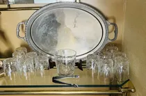Comprar Juego Completo Whisky Cristalería San Carlos,vasos,bandeja