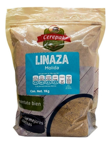 Linaza Molida 1 Kg Cerepak