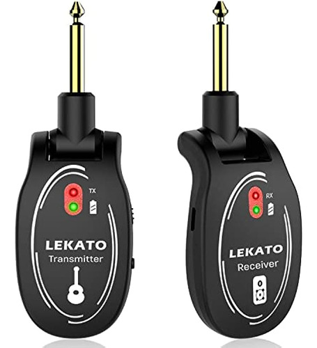 Lekato Wireless Guitar System 2.4ghz Wireless Audio Electric