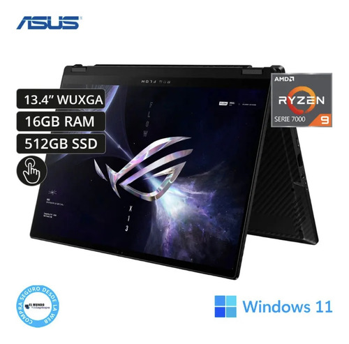 Notebook Asus Rog Flow X13 13.4 2-en-1 Ryzen 9 512/16gb Ddr5