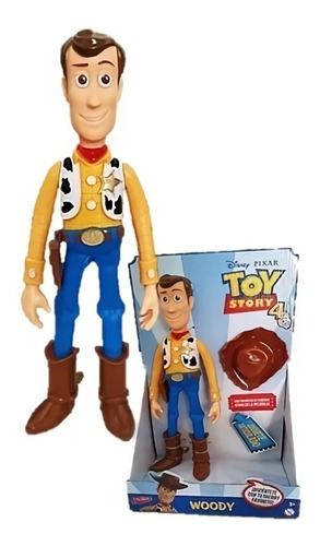 Muñeco Toy Story 4 Woody 23cm Articulado Original Promo Toys