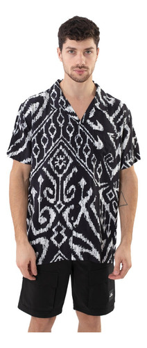 Camisa Manga Corta Hombre Oneill Zebra Hawaiana
