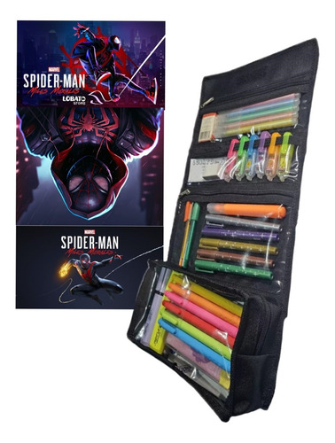 Cartuchera Desplegable Spiderman Color 53 C