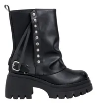 Comprar Botas Borcegos Mujer Peripiedi Caña Volcada Bajas Pu. 35\u002F40 