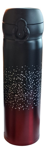 Botella Térmica Deportiva 450 Ml De Acero Inoxidable Rojo
