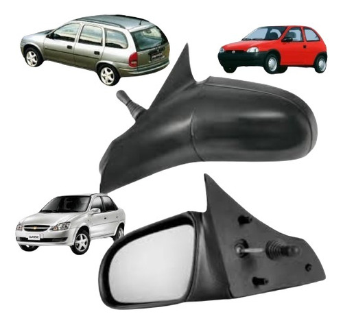Par Retrovisor Corsa Wagon Pickup 1994 A 15 2016 C/controle
