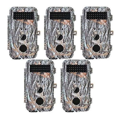 Blazevideo 5pack 16mp Hd Low Glow Game Y Trail Hunting Camar