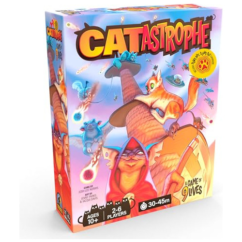 Catastrophe A Game Of 9 Lives  The Purrfect Board 38ypp