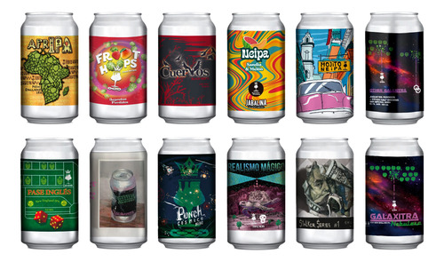Combo X 12 Cerveza Artesanal - Neipas Extremas - Latas