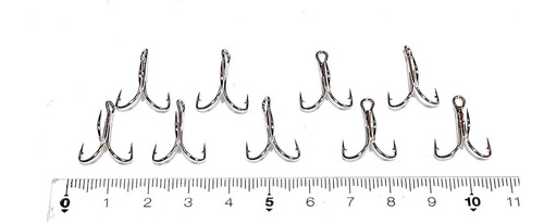 Anzuelos Triples Robadores Para Boga Carpa X 10