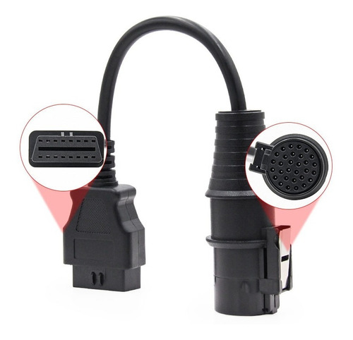 Adaptador Obd2 16 Pines A Iveco 30 Pin Obd 2