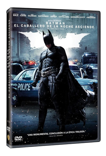 Dvd Batman El Caballero De La Noche Asciende Christian Bale