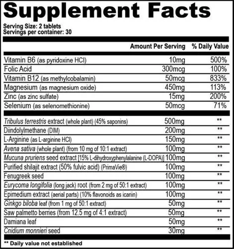 Suplemento em comprimidos GAT Sport Testrol Gold ES tribulus terrestris Testrol  Gold ES