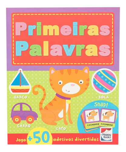 Atividades e Diversão: Primeiras Palavras, de Igloo Books Ltd. Happy Books Editora Ltda., capa mole em português, 2017