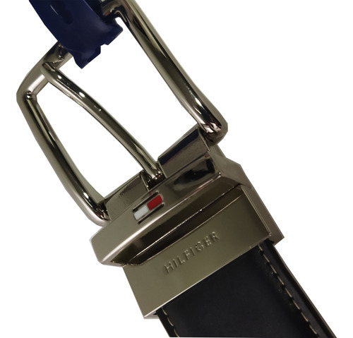 Cinturón Tommy Hilfiger Cuero Modelo 11hp01c018 Reversible