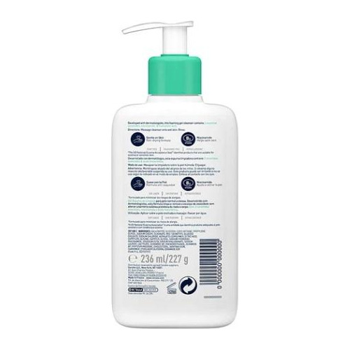 Gel Cerave De Limpieza Piel Normal A Grasa