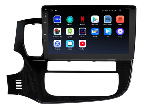 Multimidia Outlander 15/21 Android 14 2gb 64gb Carplay 10p