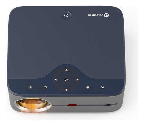 Projetor Multimídia Goldentec 7000 Lúmens Full Hd Com Androi Cor Prateado 127/220V