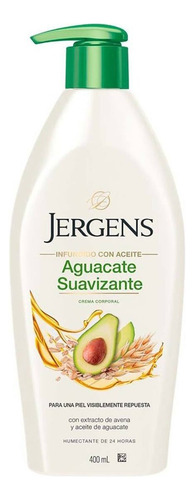 Crema Corporal Jergens Aguacate Suavizante Piel Normal A Seca 400ml