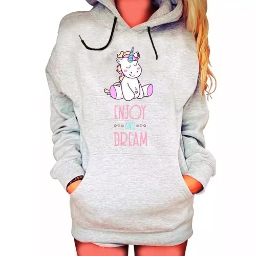 Blusa Moletom Unicornio Alien Galaxia Tumblr De Frio Canguru