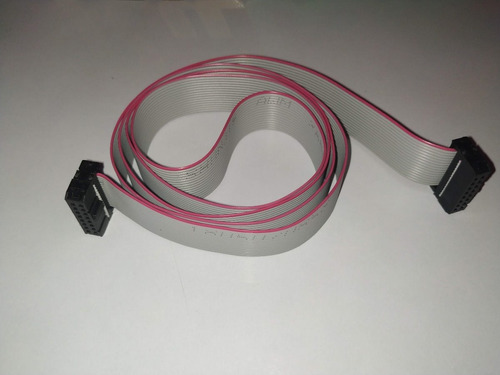 Cable Plano 16vias 100cm (paquete Con 10 Cables)