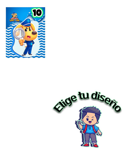 Sheriff Labrador Dulceros Personalizados Recuerdos Fiesta 25