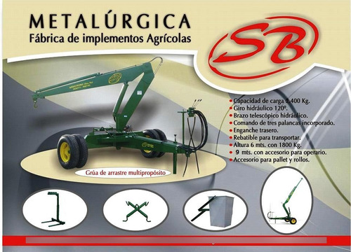 Metalúrgica Sb Grúa Para Bolsones