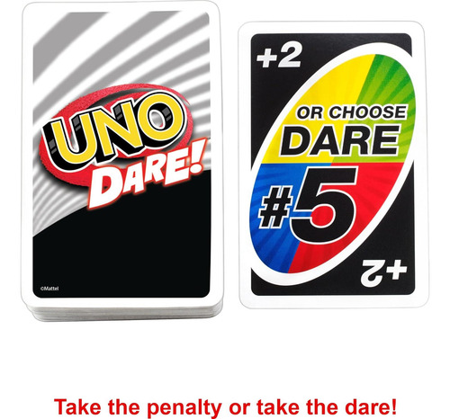 Juego De Cartas Uno Dare Mattel Con Desafíos Divertidos